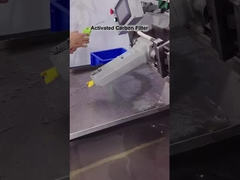 63.6CFM Filtro dell'aria a carbone attivo con scarico