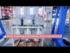 Filtro d'aria compressa di alluminio professionale grado di precisione 99,999% efficienza di filtrazione delle particelle