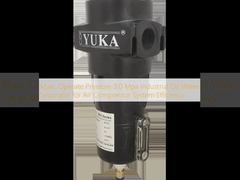Maxi. Separatore olio-acqua industriale da 3.0 Mpa per l'efficienza del sistema di compressori d'aria